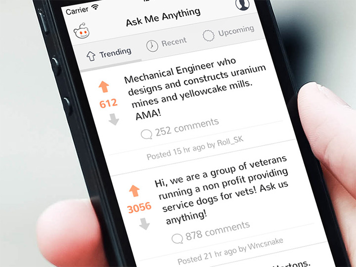 Creative Reddit Homepage UI Redesigns