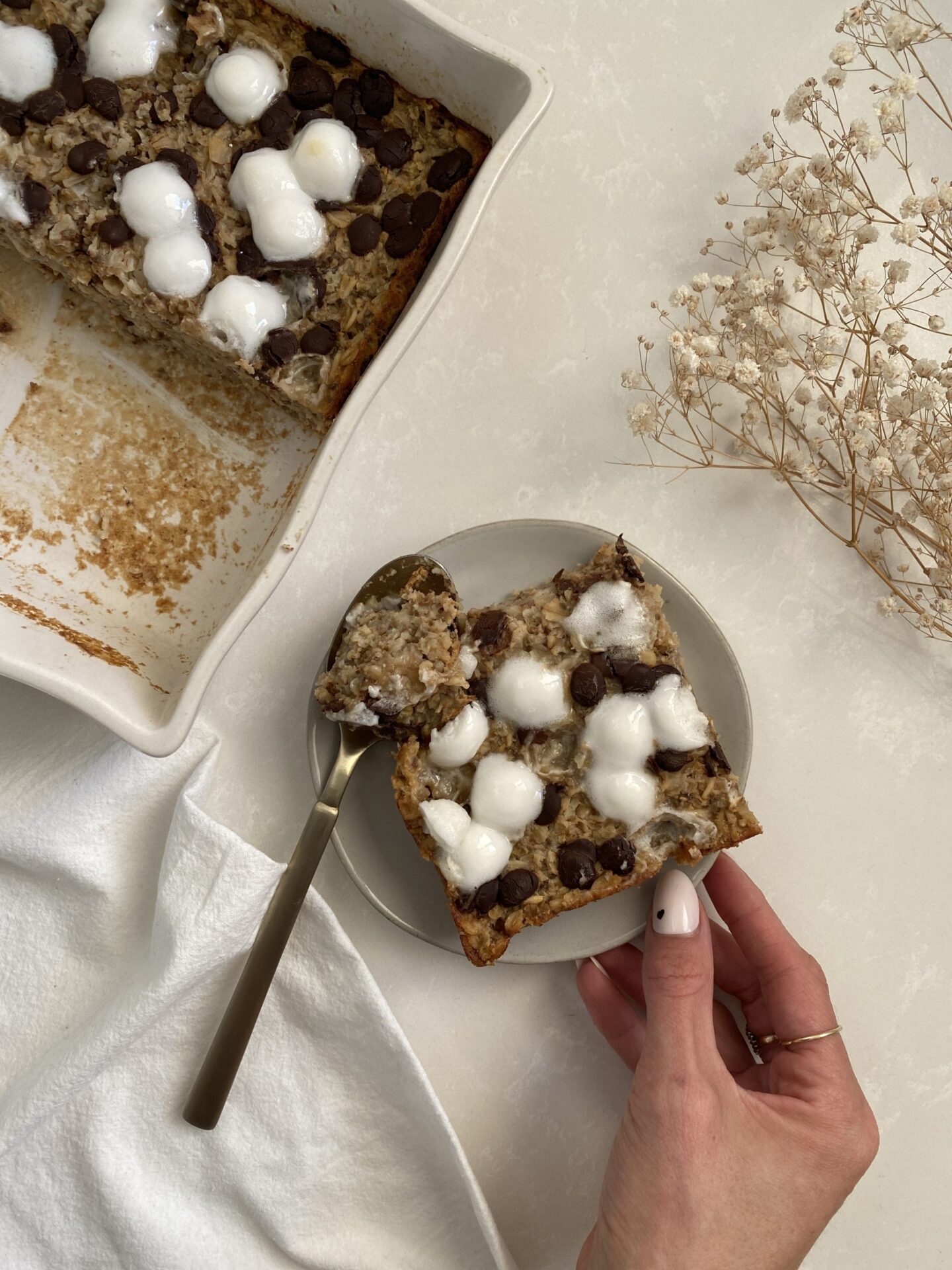 S’mores CauliOats Bake What Robin Eats