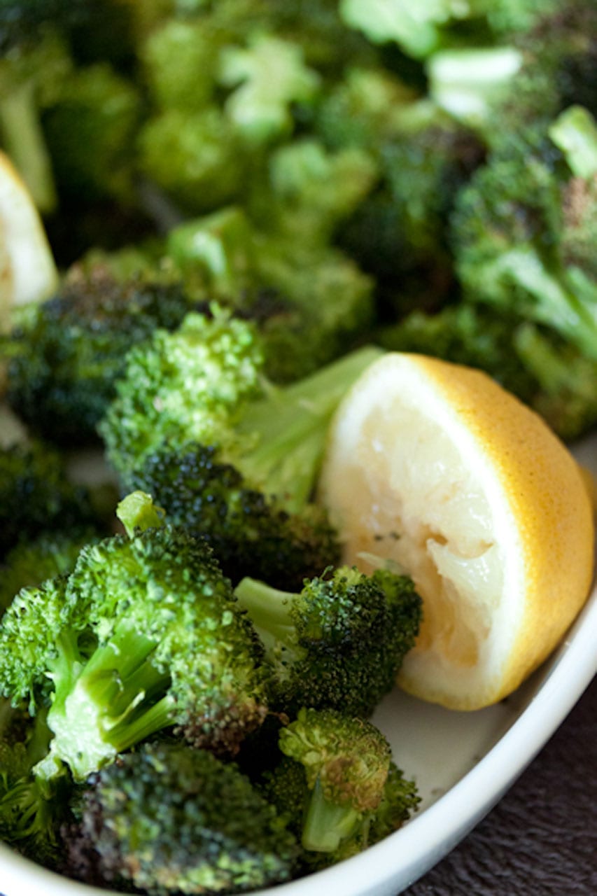 Charred Lemon Broccoli