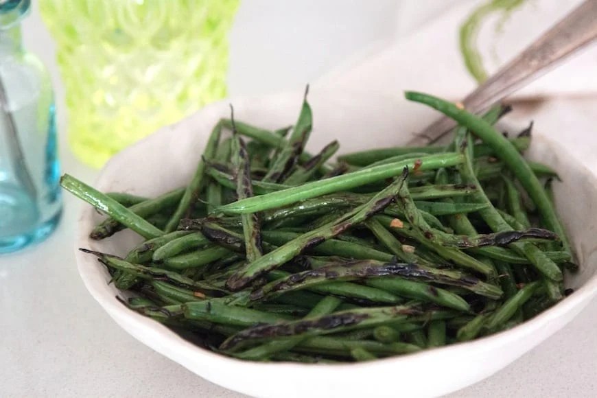 Grilled Green Beans What's Gaby Cooking