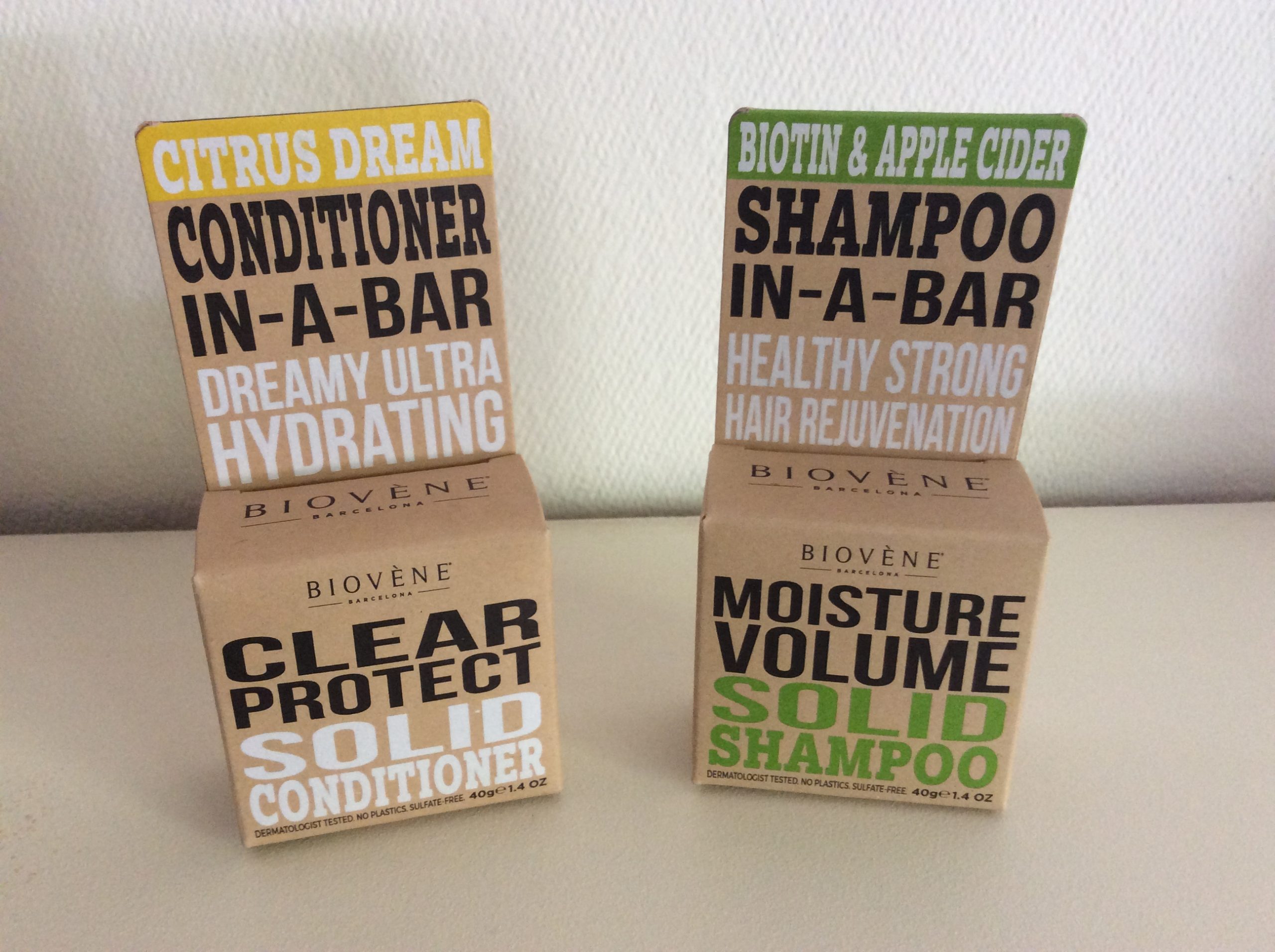 Biovène Barcelona Shampoo and Conditioning Bars Review What's Good To Do