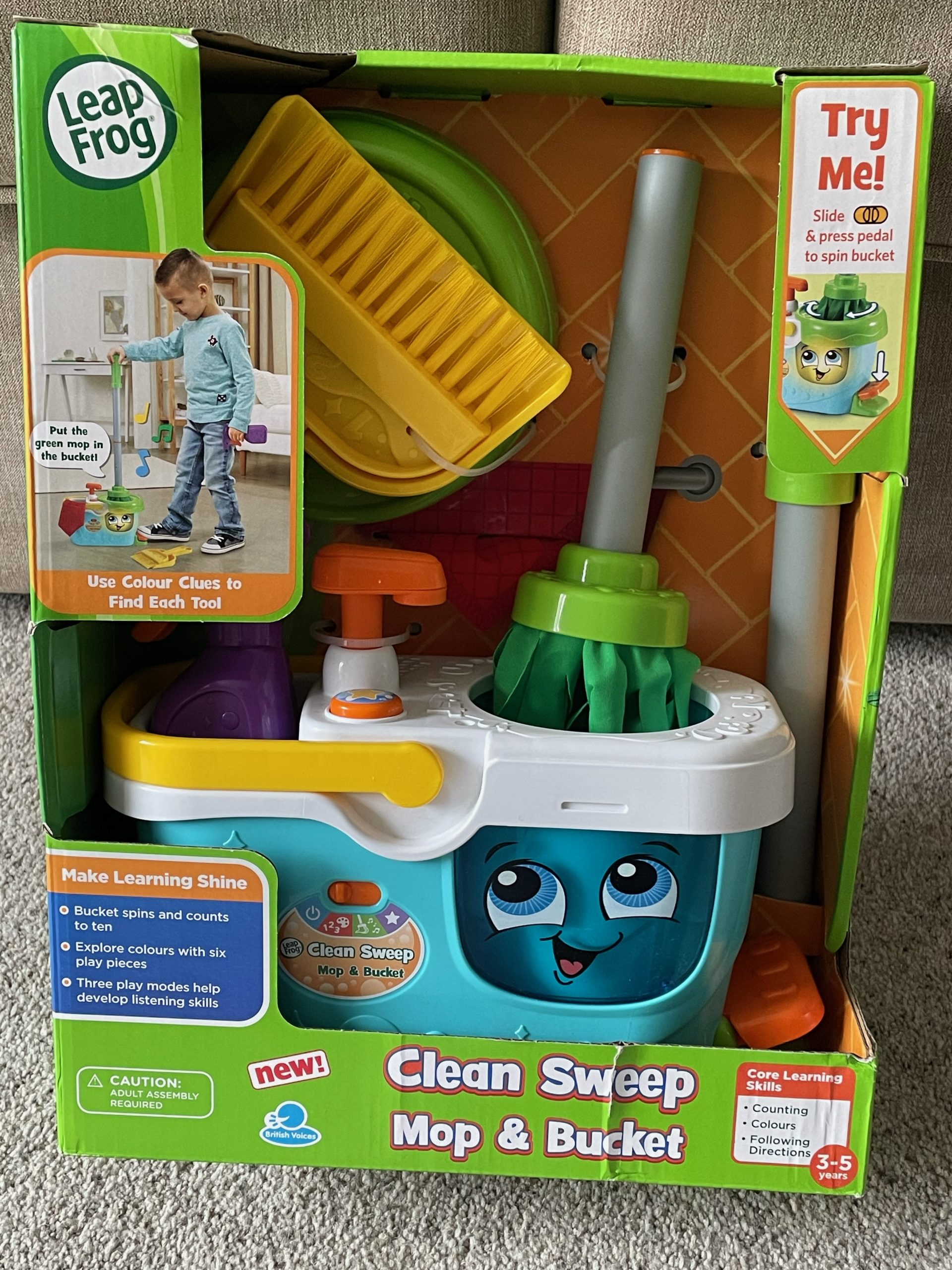 LeapFrog Clean Sweep Mop And Bucket. Review What's Good To Do