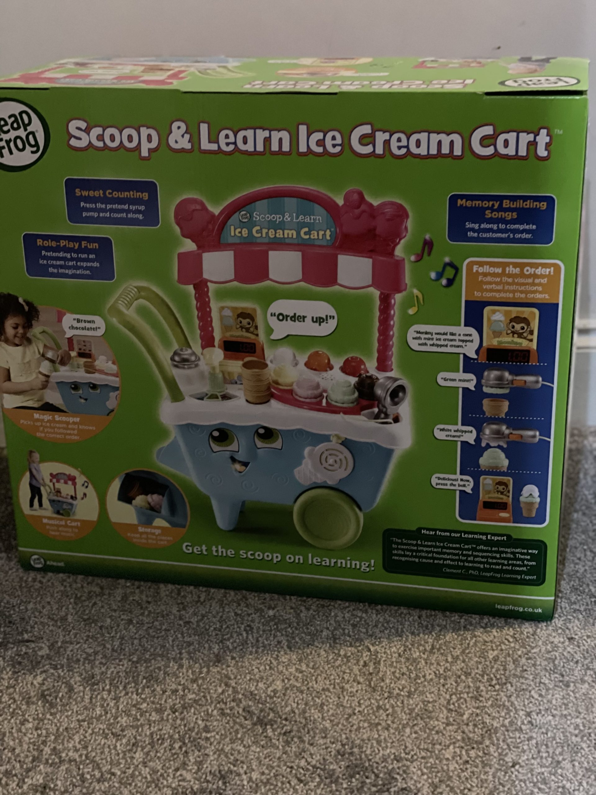 LeapFrog Scoop And Learn Ice Cream Cart Review What's Good To Do