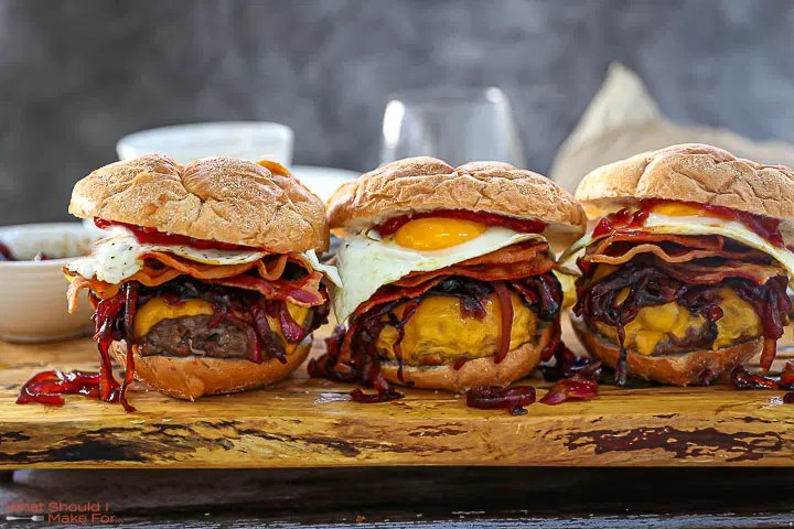 Egg Topped Bacon Cheeseburger What Should I Make For...