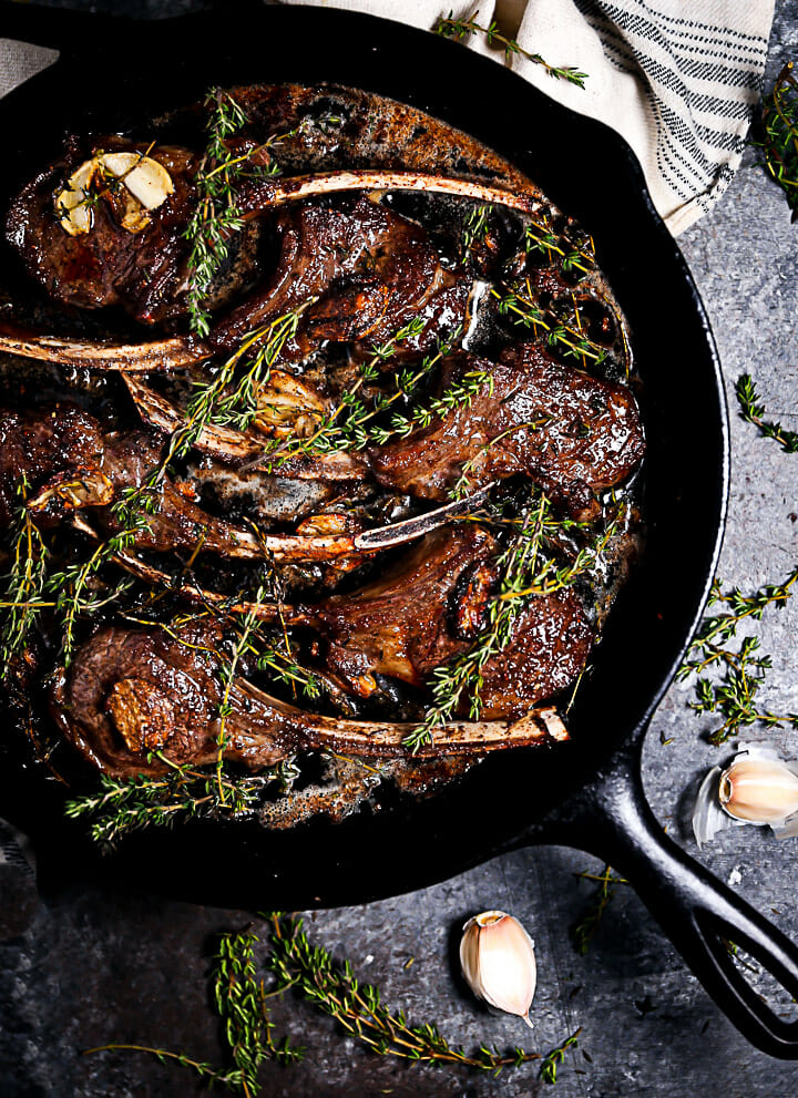 Pan Seared Lamb Chops What Should I Make For...