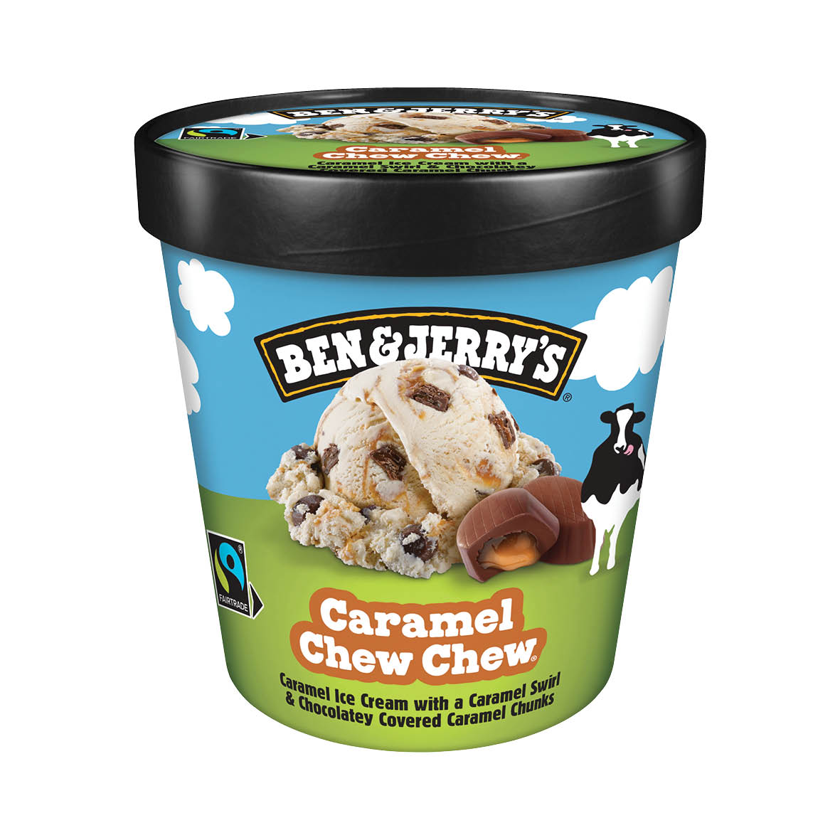 Ben & Jerry's Caramel Chew Chew 465ml What's Instore
