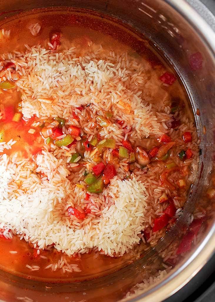 Cajun Instant Pot Chicken and Rice