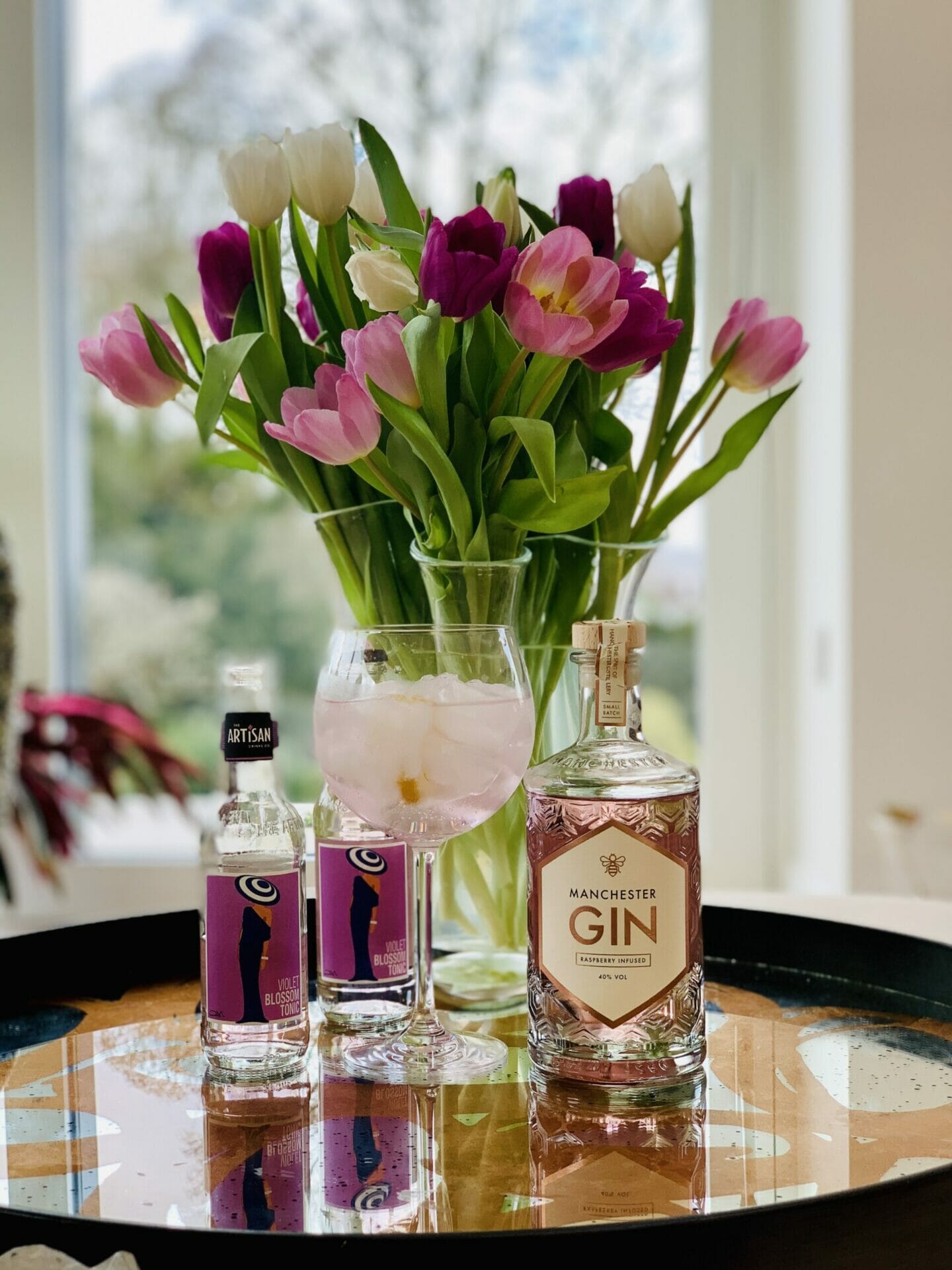 How to serve pink gin What's Katie Doing?