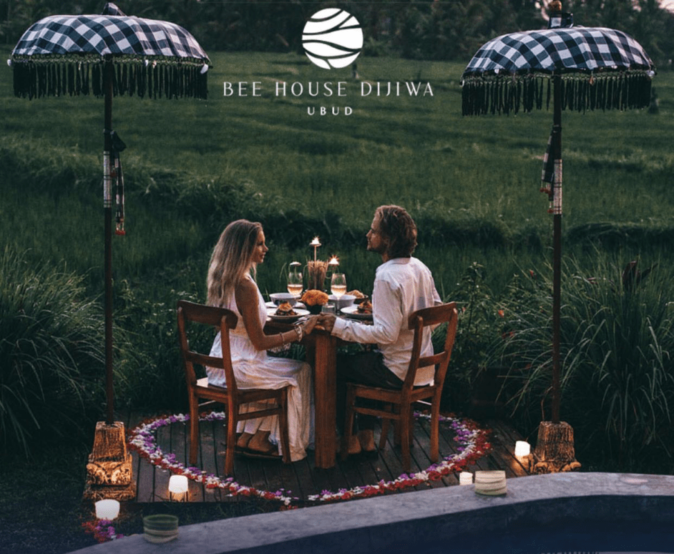 Romantic Candle Light Dinner at Beehouse Dijiwa Ubud What's New Indonesia
