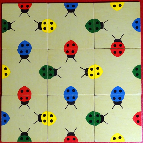 List of Scramble Squares Puzzles with solutions