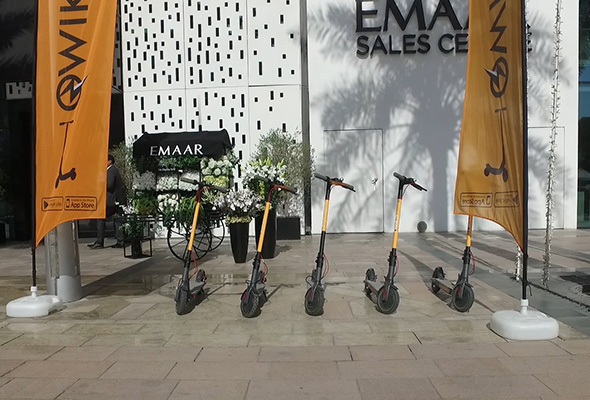 Watch You can now rent electric scooters in Downtown Dubai What's On