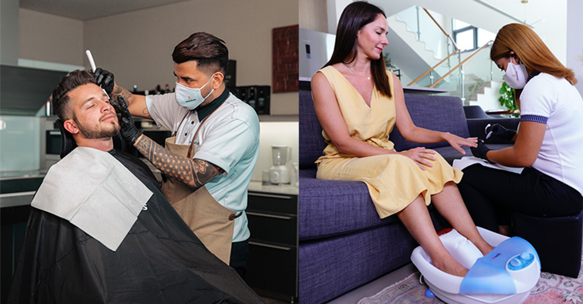 Haircut house calls HomeCuts is making the traditional