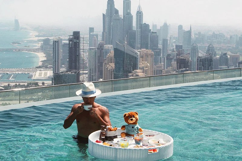 Enjoy a floating breakfast at the worlds highest infinity pool in Dubai Things To Do in Dubai