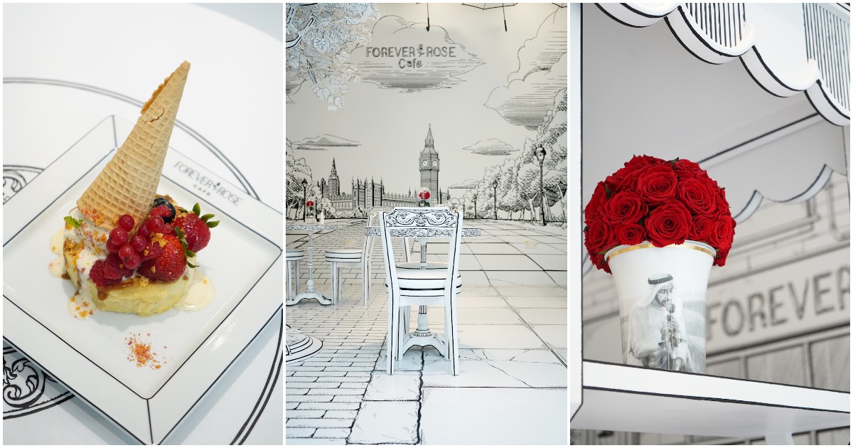 First look Instagram breaking 2D cafe, Forever Rose opens in Yas Mall