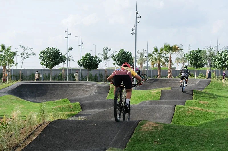 Meydan is now home to a fun Pump Track What's On