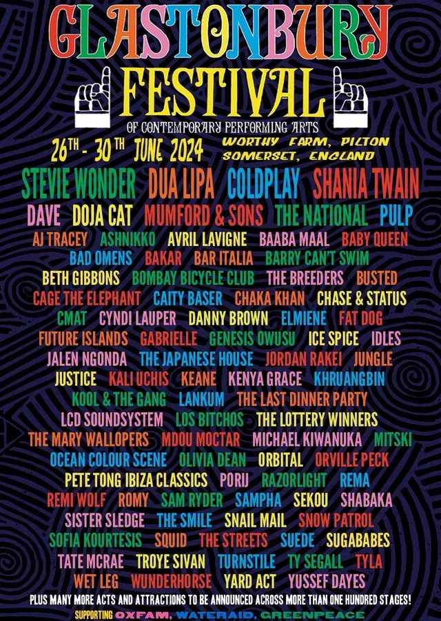 Glastonbury 2024 Things You Need to Know WhatsOn