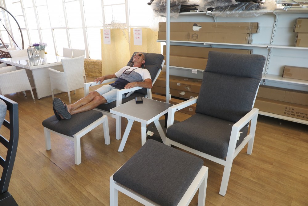 Garden Furniture at Rustic Furniture Collection, Paralimni What's On