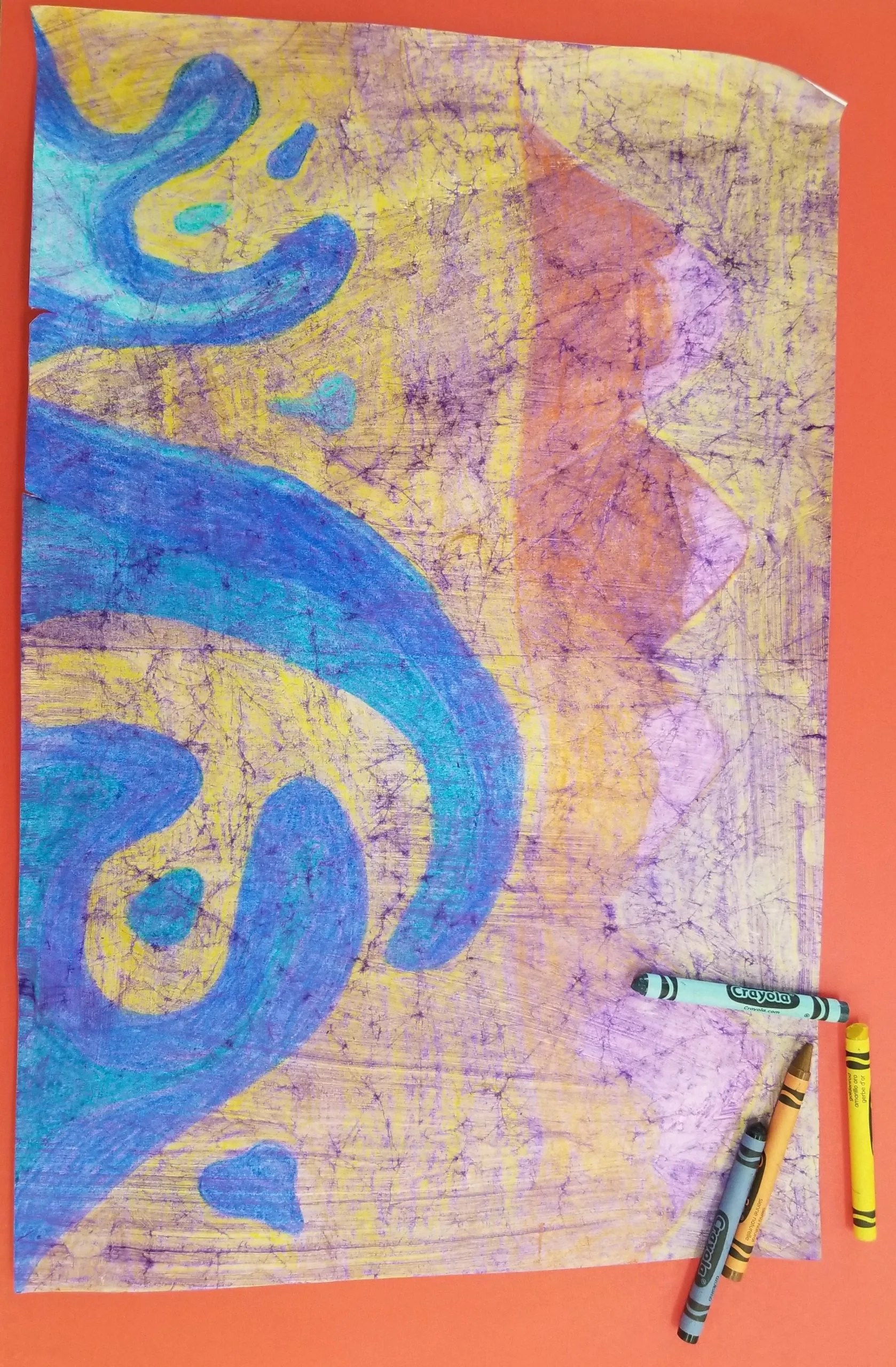 Art Lab Sunday Crayon Batik What's On Digest