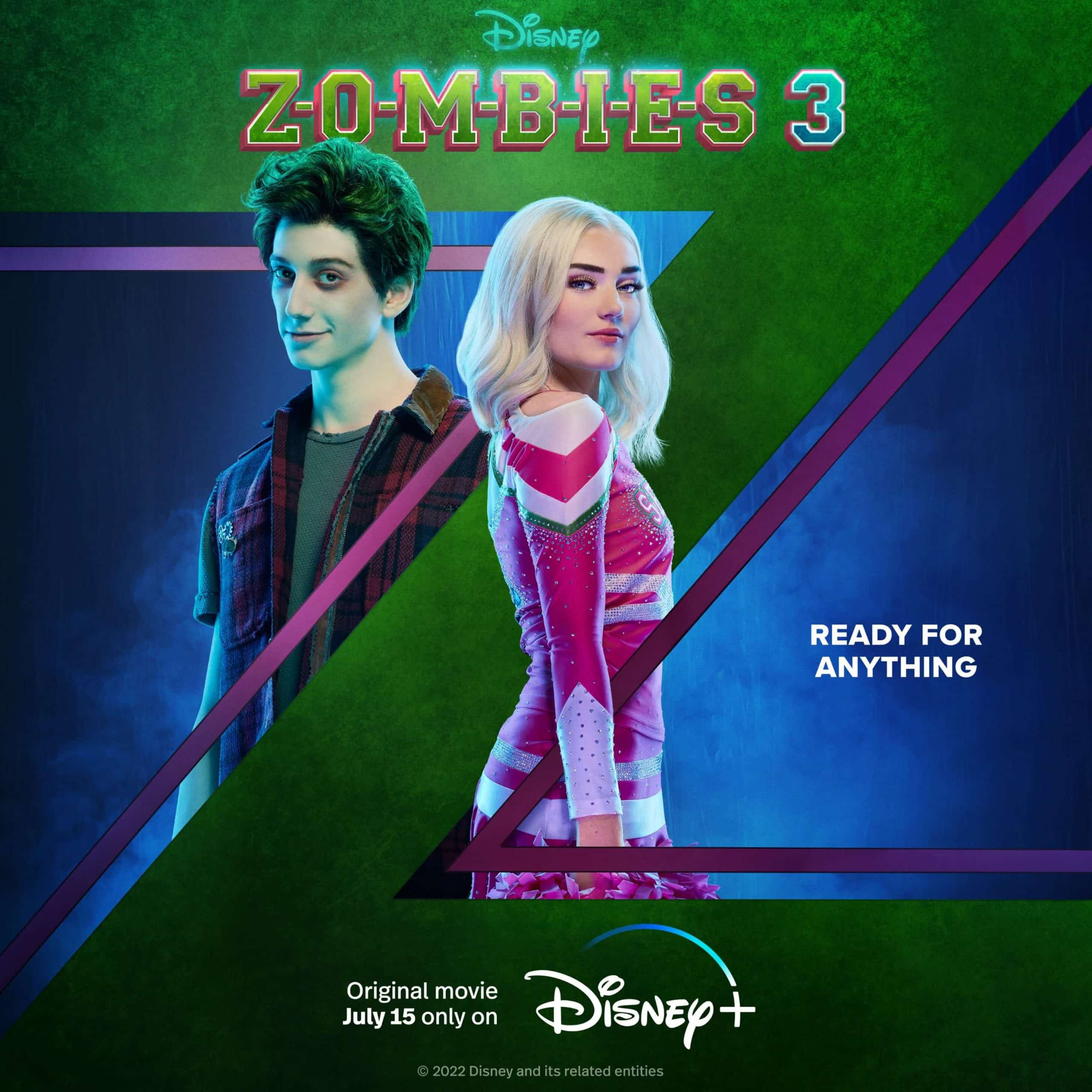 “Zombies 3” Character Posters Released What's On Disney Plus