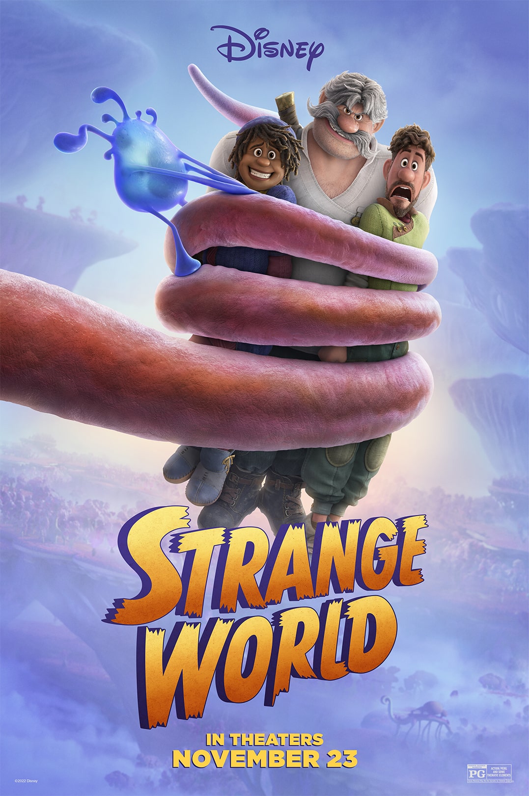New “Strange World” Poster Released What's On Disney Plus