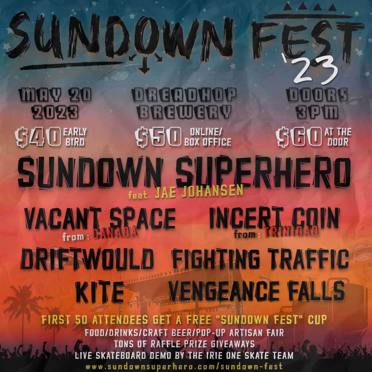 Sundown Fest '23 What's On In Barbados 20230520