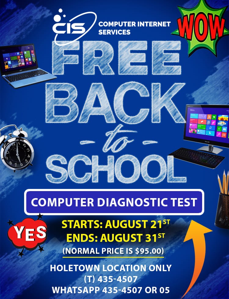 Free Computer Diagnostic Test What's On In Barbados 20230821 to