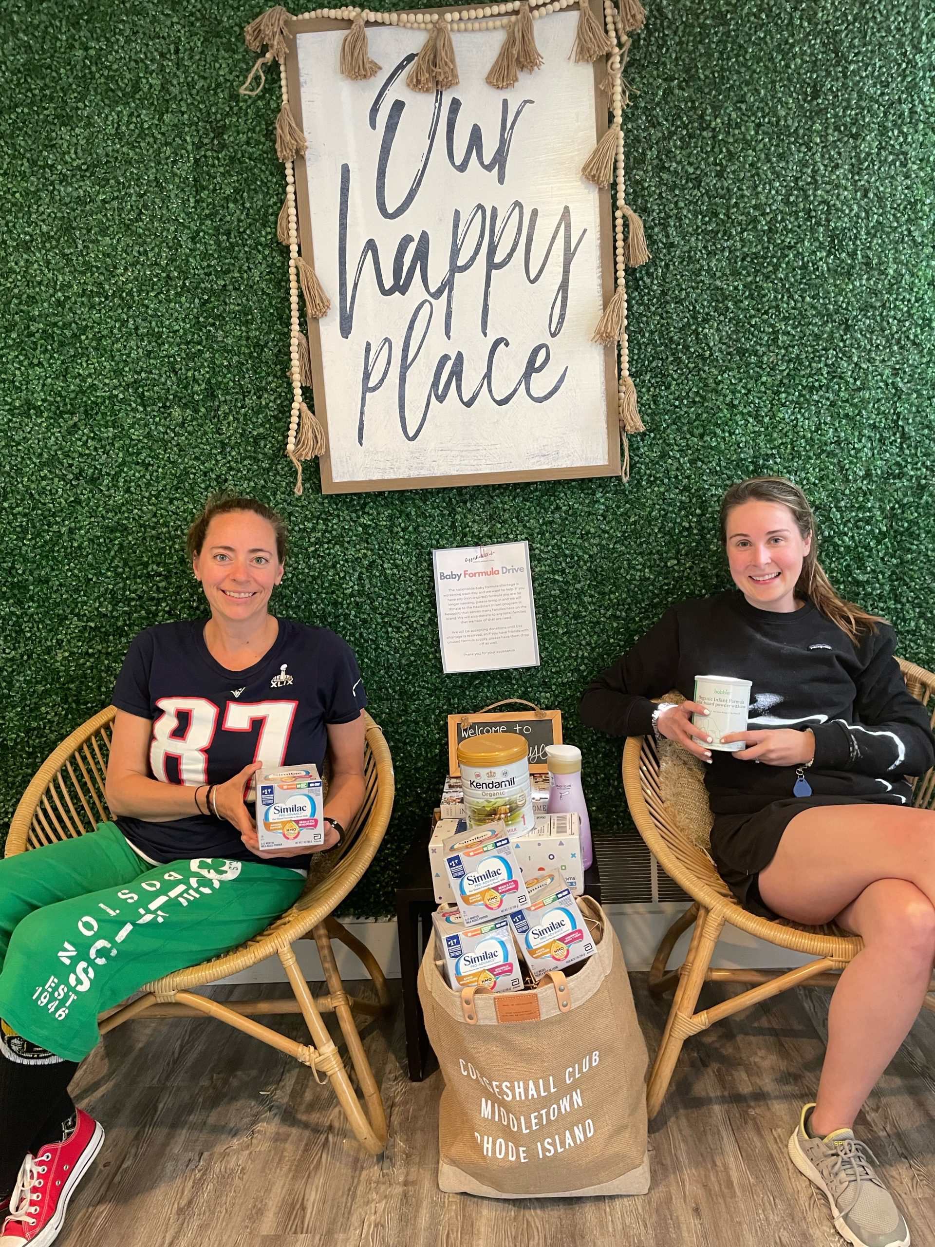 The Coggeshall Club launches a formula collection for local families in