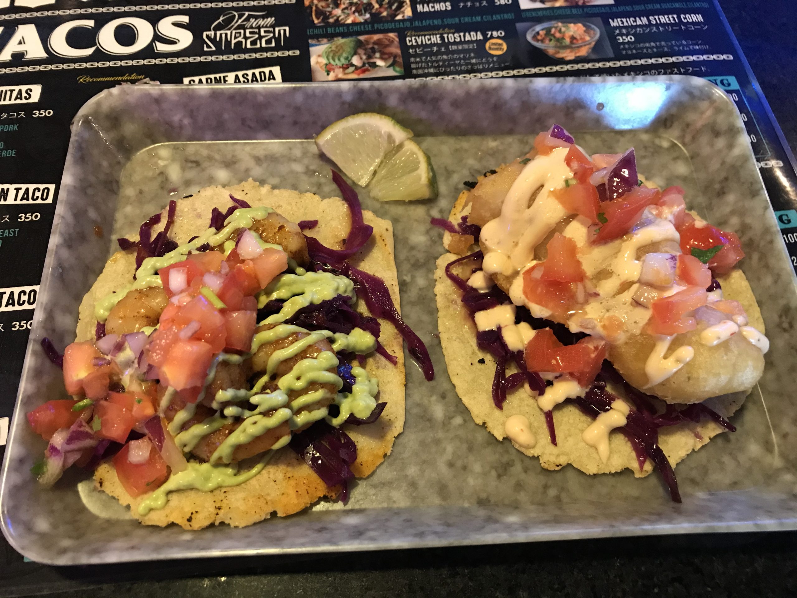 沖縄・宜野湾市「TACO MARIA」有名メキシコ料理のタコスを食べる What's Up PhD