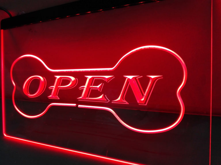 Pet Shop Open neon sign LED sign shop What's your sign?
