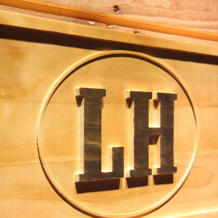 New York Jets Leon Hess Memorial Logo Wood Sign Legacy Edition neon