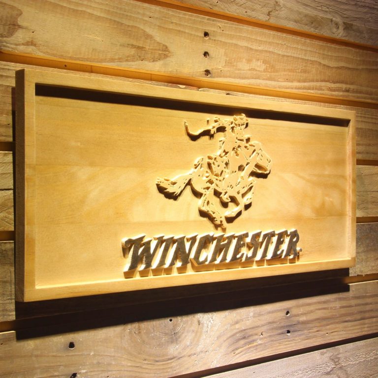 Winchester Wood Sign neon sign LED sign shop What's your sign?