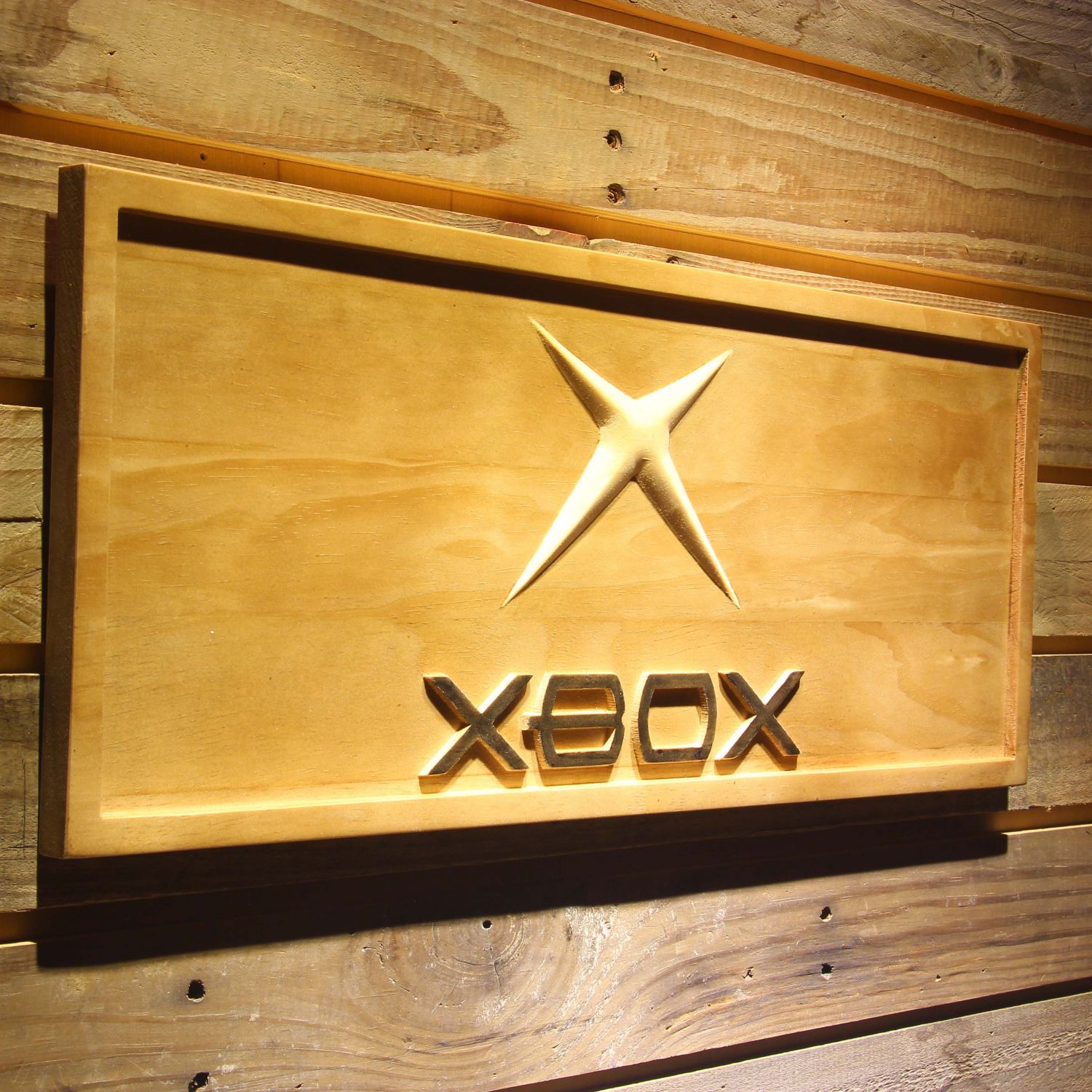 Xbox Wood Sign neon sign LED sign shop What's your sign?