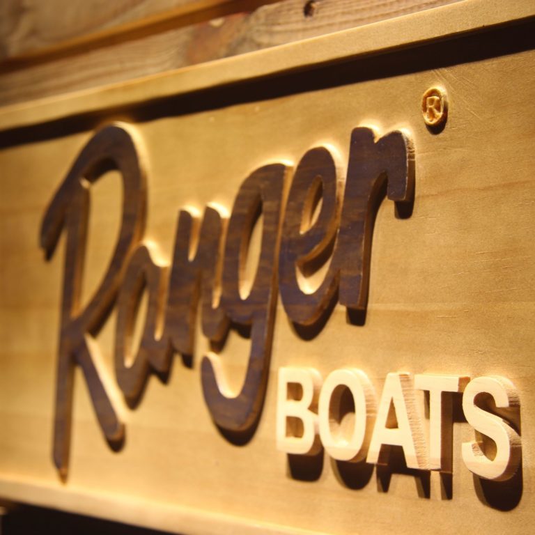 Ranger Boats Wood Sign neon sign LED sign shop What's your sign?