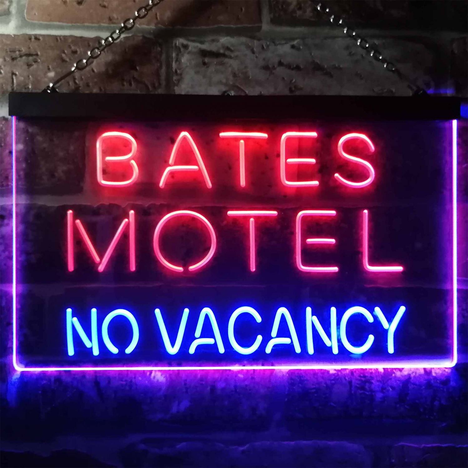 Bates Motel No Vacancy LED Neon Sign neon sign LED sign shop