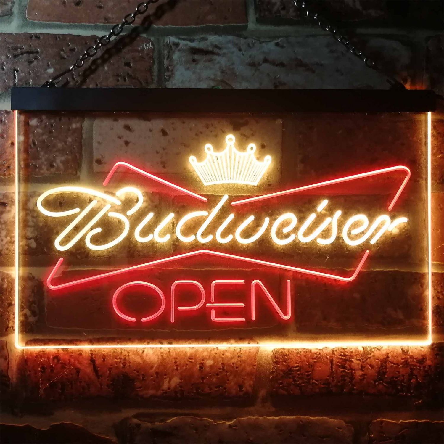 Budweiser Open Store LED Neon Sign neon sign LED sign shop What