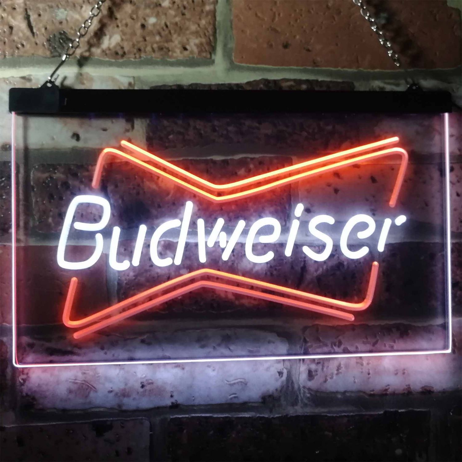 Budweiser 1 LED Neon Sign neon sign LED sign shop What's your sign?