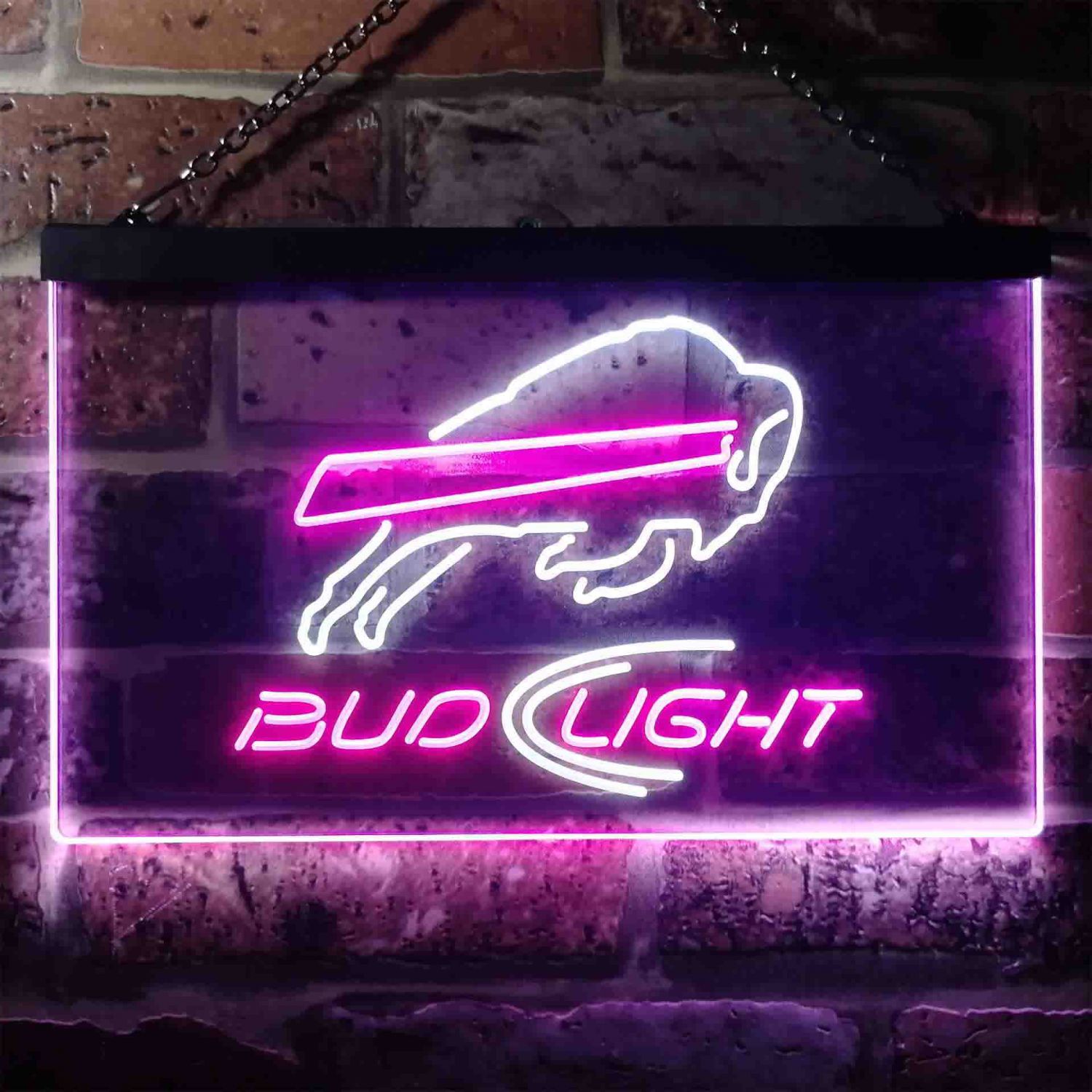 Buffalo Bills Bud Light LED Neon Sign neon sign LED sign shop