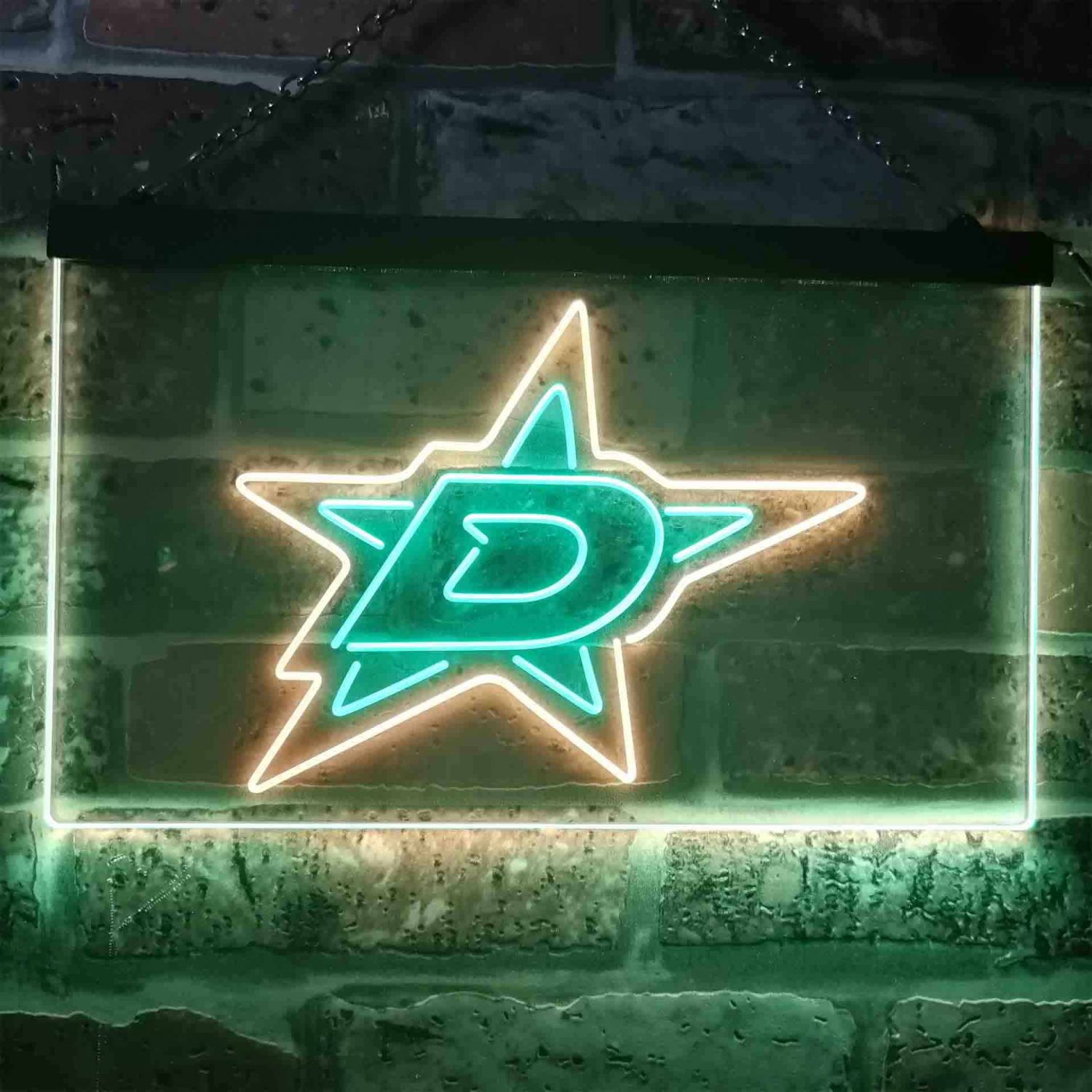 Dallas Stars Logo 1 LED Neon Sign neon sign LED sign shop What