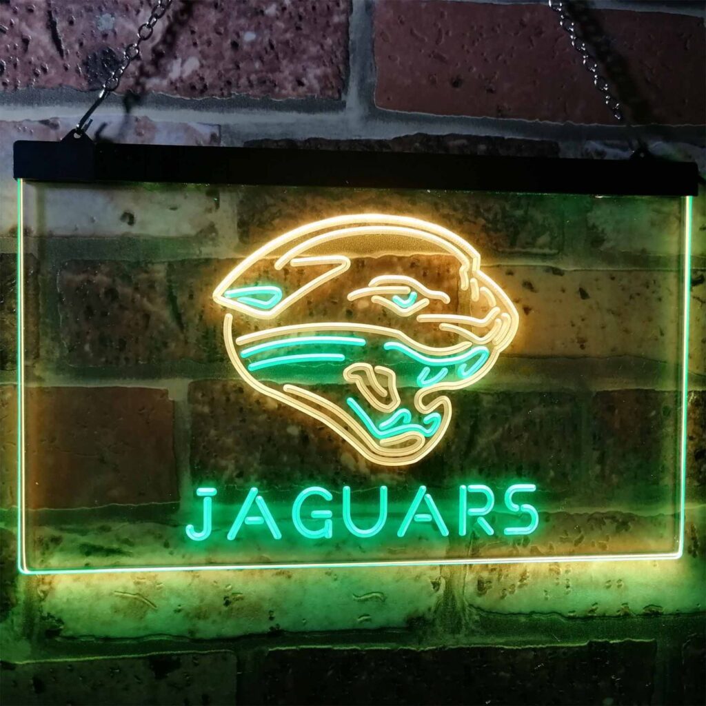 Jacksonville Jaguars Bud Light LED Neon Sign neon sign LED sign