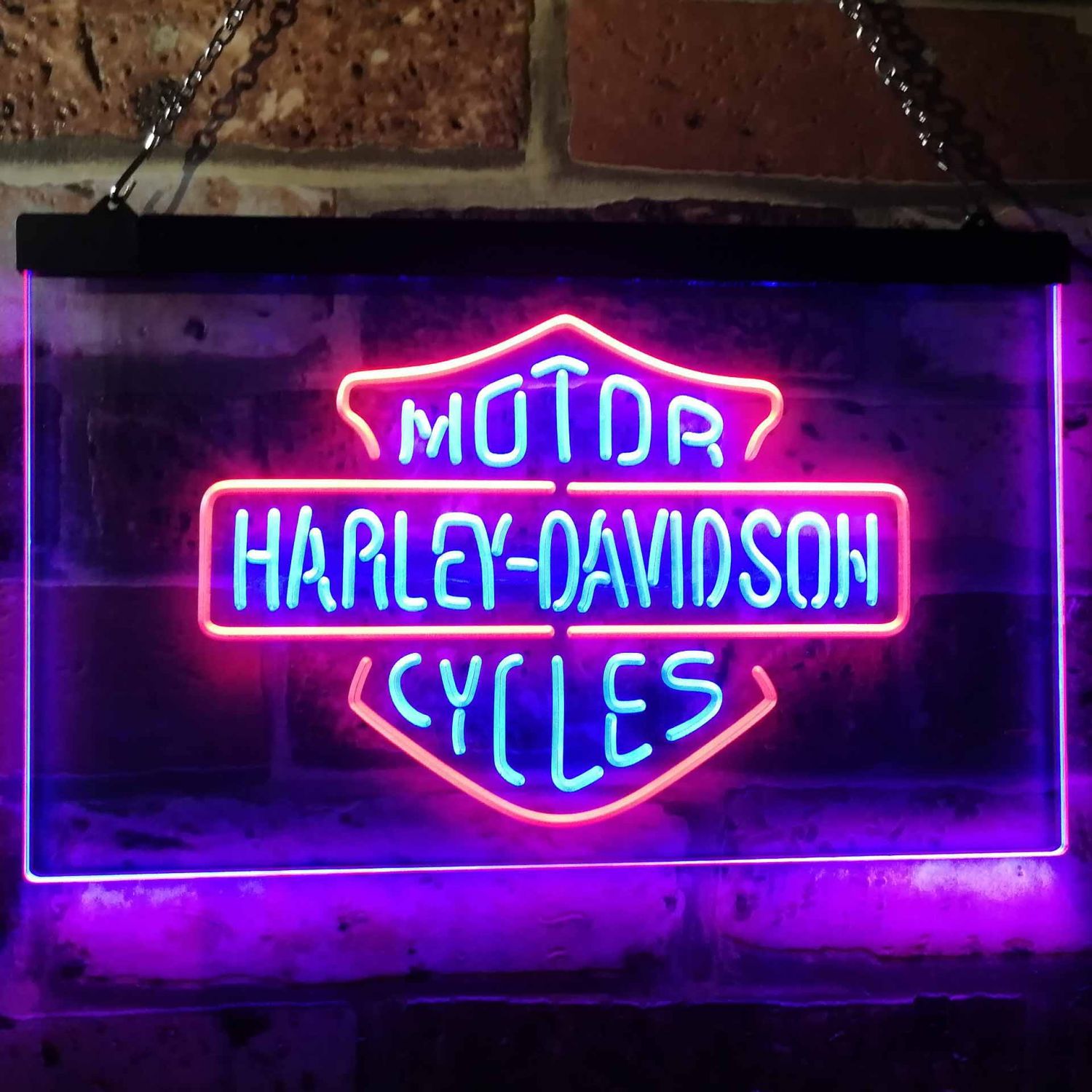Harley Davidson Motorcycles LED Neon Sign neon sign LED sign shop