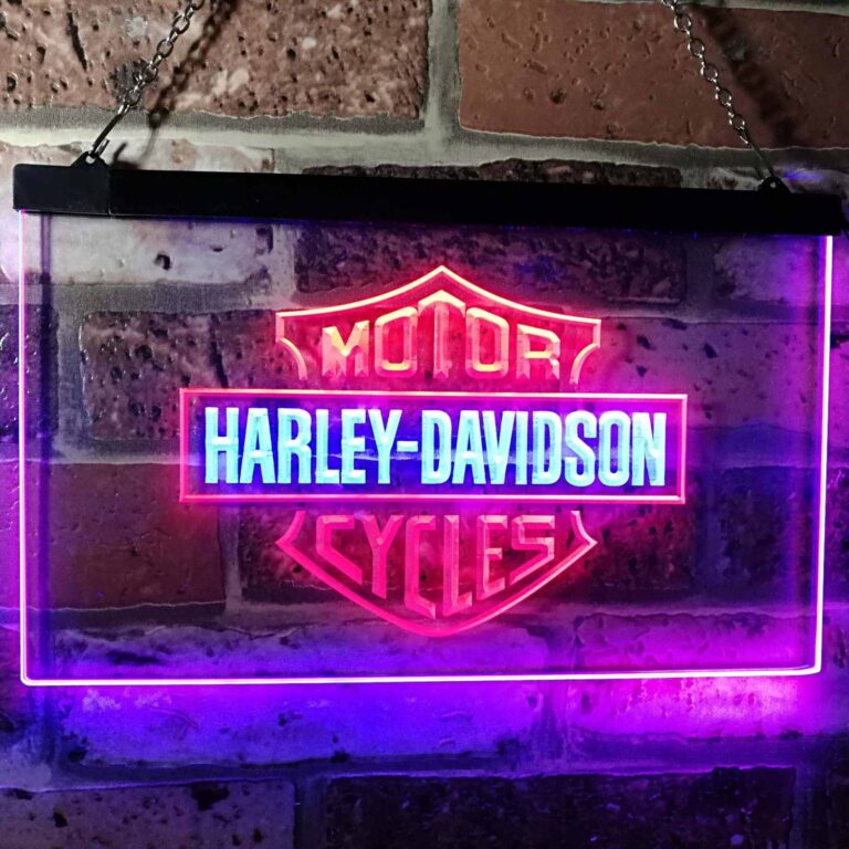 Harley Davidson LED Neon Sign neon sign LED sign shop What's your sign?