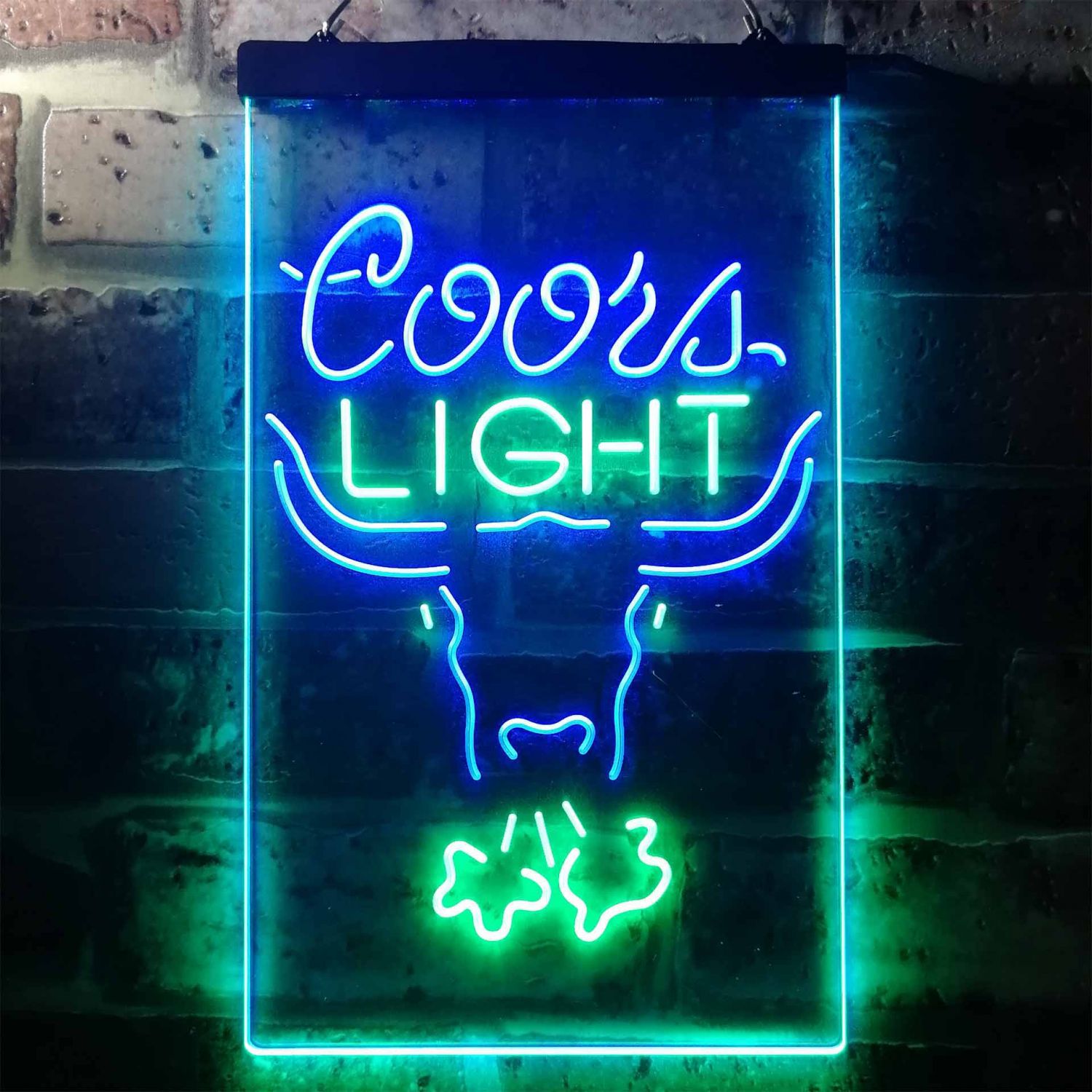 Coors Light Bull LED Neon Sign neon sign LED sign shop What's your sign?
