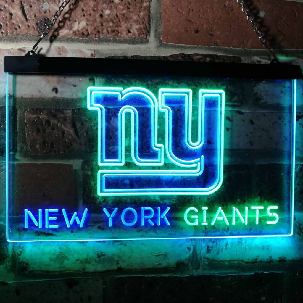 New York Giants LED Neon Sign neon sign LED sign shop What's