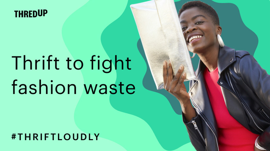 THREDUP Advertisement with Good Design Details Frank's Blog