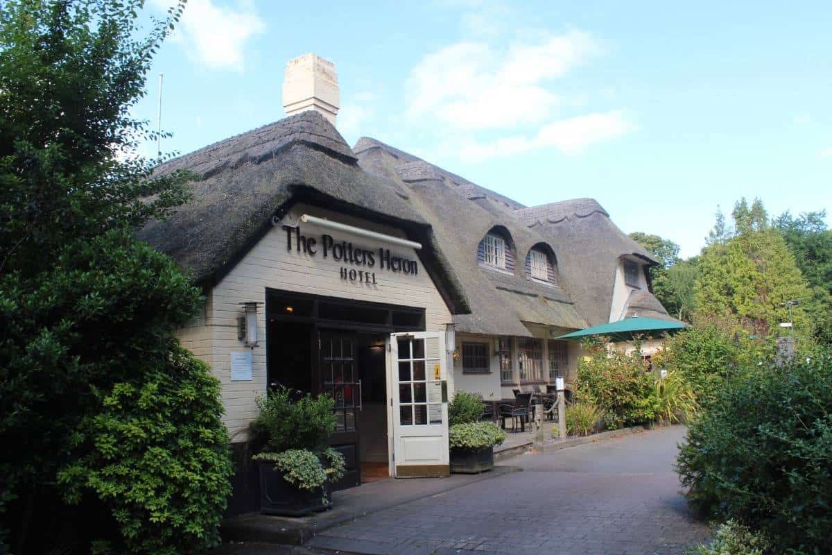Staying at the Potters Heron Hotel Hampshire when Visiting Paulton's Park