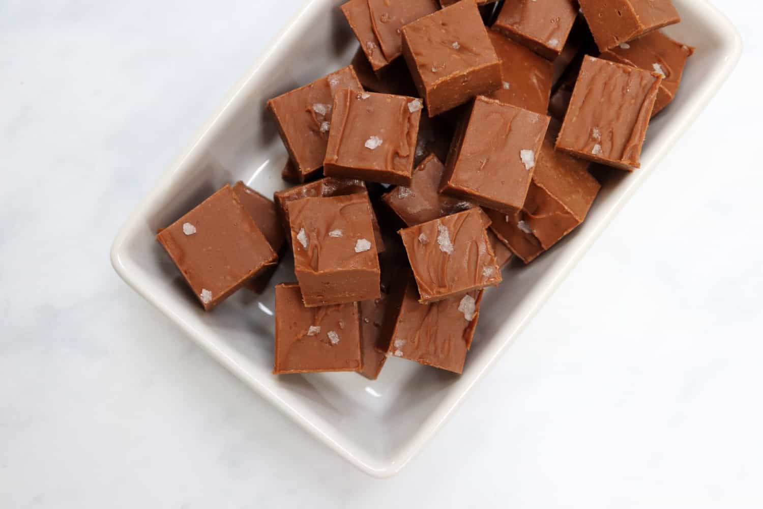 Salted Caramel Slow Cooker Fudge What the Redhead said