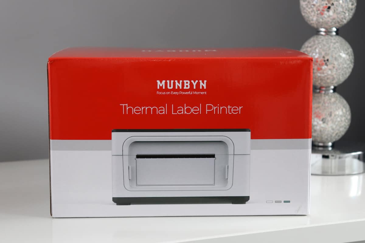 MUNBYN Thermal Label Printer Review AD What the Redhead said