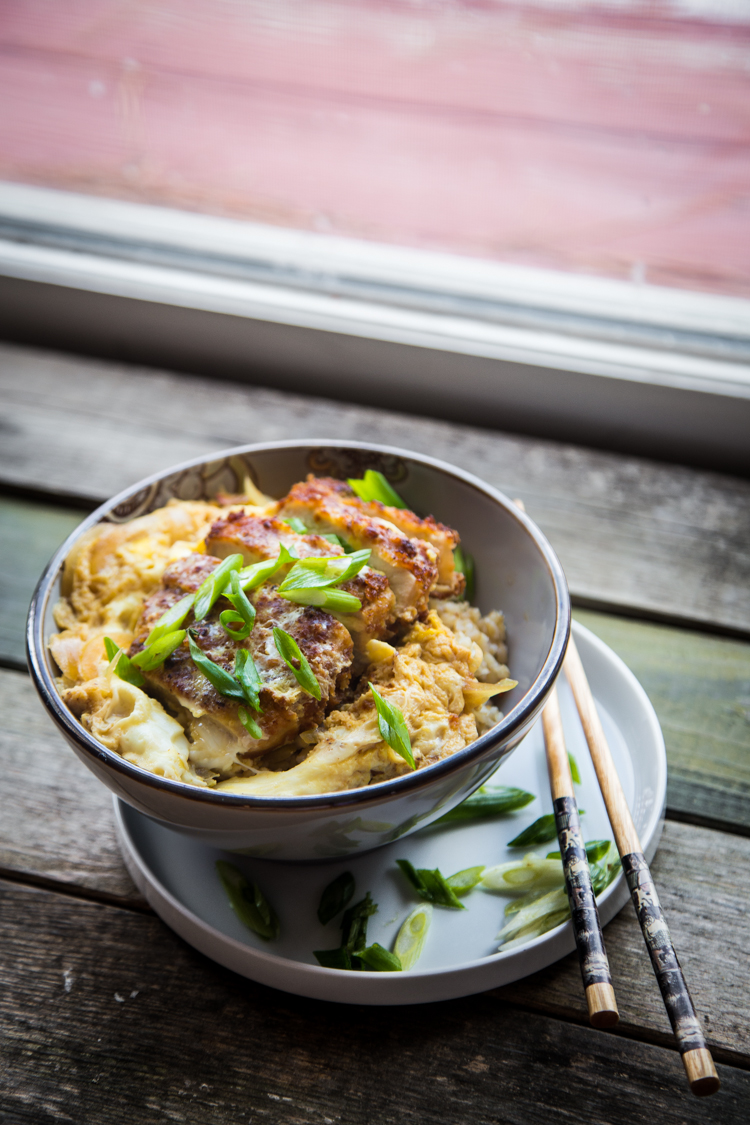 Katsudon (Japanese Pork cutlet rice bowl)