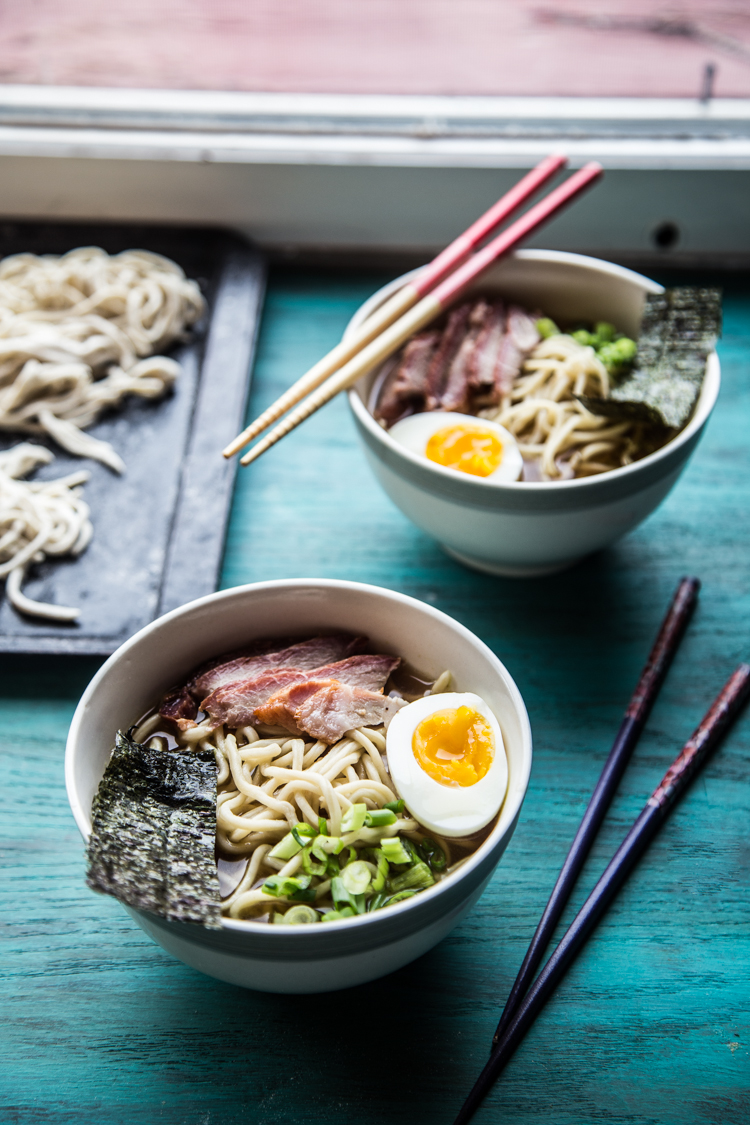 Shoyu Ramen (with Homemade Ramen Noodles)
