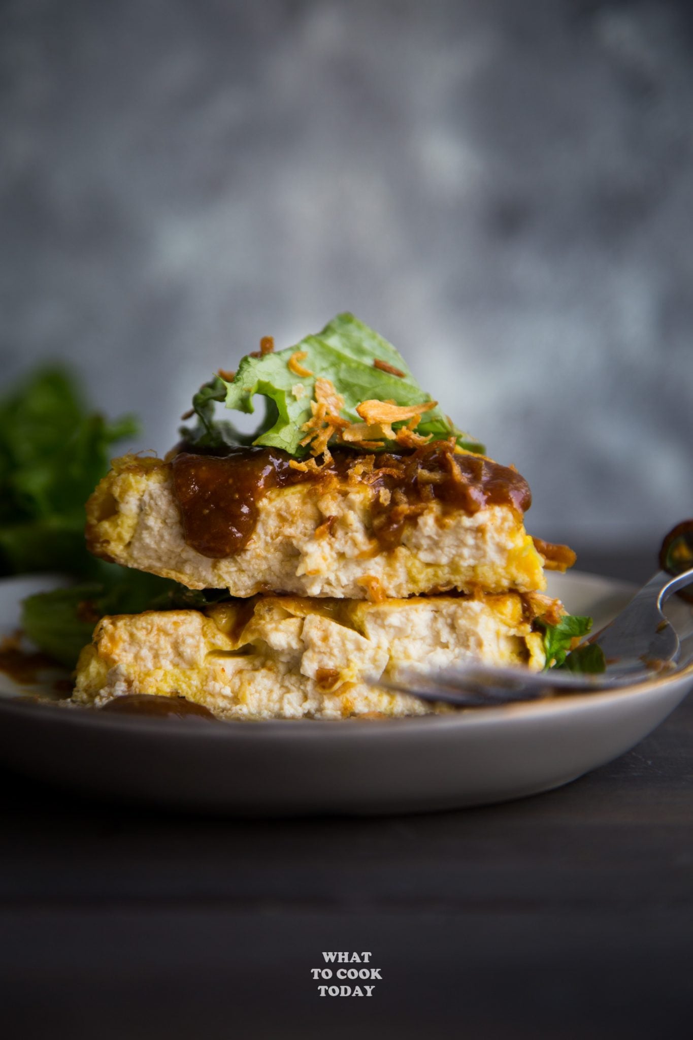 Tahu Telur (Indonesian Tofu Omelettes)